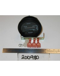 METER, HOUR, 240 VAC, 6DIGIT LCD,SPADE TERM, NON