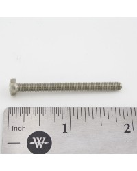 SCREW, M4-.7x45 LG, PAN or ROUND HD, PHILLIPS, SS