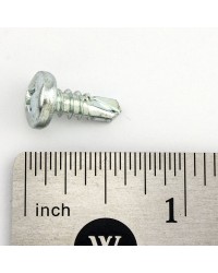 SCREW;#10x1/2 LG,PAN HD,PHLPS,SELF DRILL,PLD.GR 5