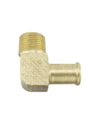 FITTING, 3/8NPTM X 1/2 HOSE BEAD, 90 DEG, BRASS