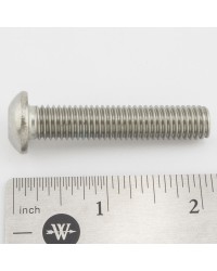 SCREW, M10-1.5 x 50, BUTTON, HEX SOC HD, SS