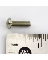 SCREW, M5-.8 X 16MM LG, SOC BUT HD, SS