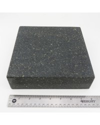 SURFACE PLATE, BLACK GRANITE, GRADE B, 9"LG x