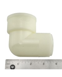 ELBOW, STREET, 1-1/2"NPT, NYLON