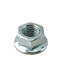 NUT, HEX FLANGE, M16-2, CLASS 10, NON-SERRATED, ZINC PLATED, RoHS2 COMPLIANT