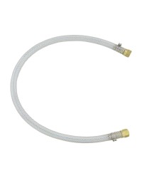 HOSE ASSY, BRAIDED, 1/4" ID, 19" LONG