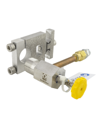 CLAMPED BODY ASSEMBLY, ADJUSTABLE DUMP ORIFICE